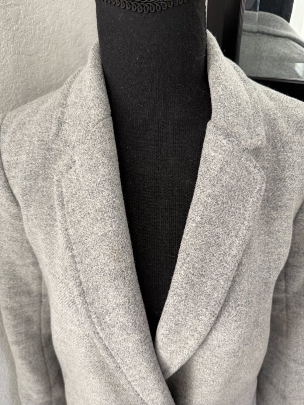 BABATON for Aritzia Wool Single Button Coat Gray XS - Picture 9 of 15